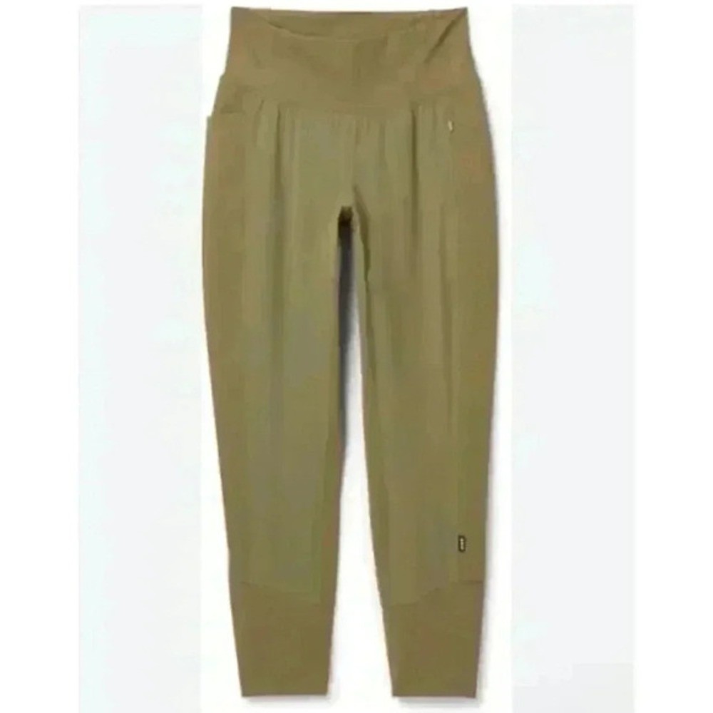 REI Coop Womens Olive Green‎ High Waisted Jogger Pants Casual Activewear sz XS